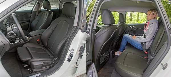 Тянем передними колёсами седан BMW 218i Gran Coupe