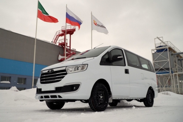 Микроавтобус Sollers SF1: налажено производство полного цикла