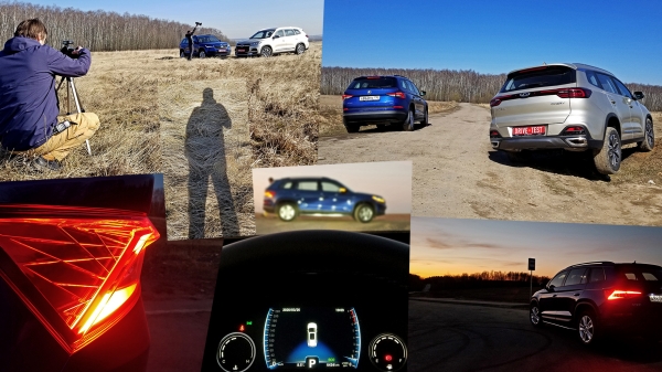 Делим на семерых Chery Tiggo 8 и бестселлер Skoda Kodiaq Делим на семерых Chery Tiggo 8 и бестселлер Skoda Kodiaq