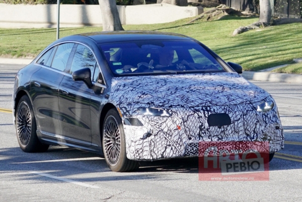 Электромобиль Mercedes-Benz EQS будет еще раз модернизирован 