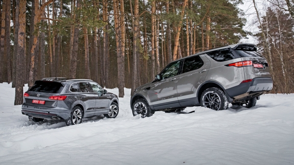 Знакомим дизельные Volkswagen Touareg и Land Rover Discovery Знакомим дизельные Volkswagen Touareg и Land Rover Discovery