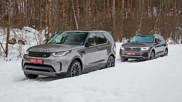 Знакомим дизельные Volkswagen Touareg и Land Rover Discovery Знакомим дизельные Volkswagen Touareg и Land Rover Discovery