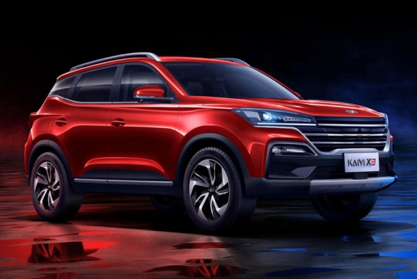 В России появился упрощенный Tiggo 4 под названием Kaiyi X3