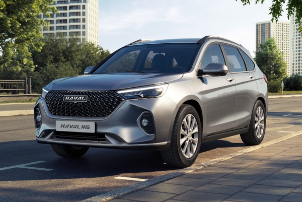 Среднеразмерный кроссовер Haval M6: цены в России