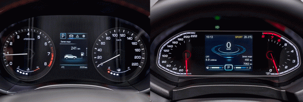 Фиксируем разницу «китайцев» Changan CS55 и&nbsp;Chery Tiggo 7