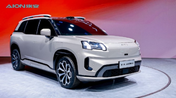 Компания GAC представила новое поколение Aion V на Пекинском автосалоне